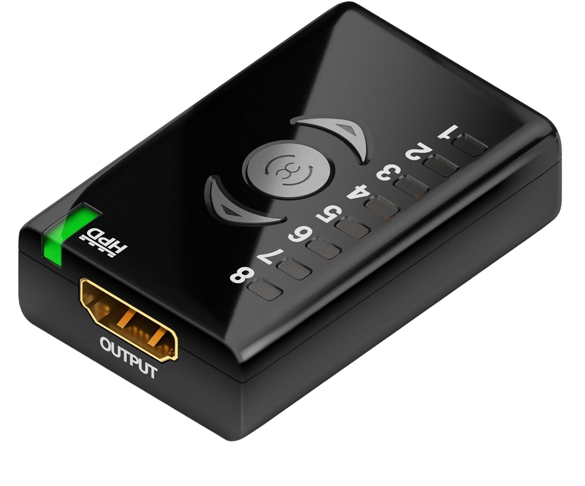 Salida HDMI del Dr HDMI con indicador HPD verde